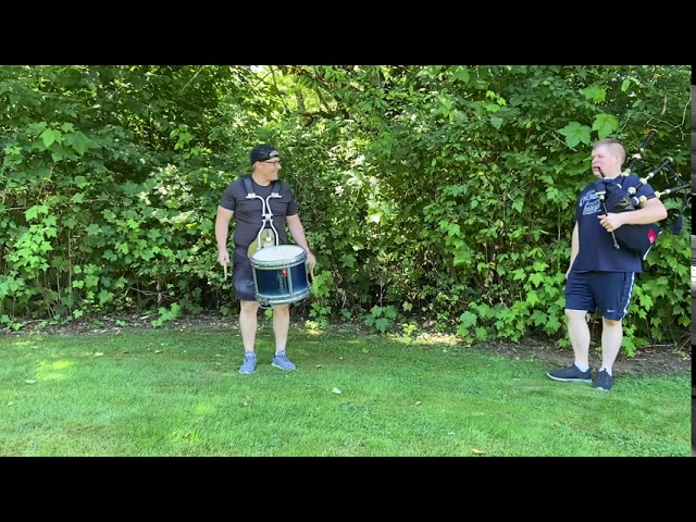 World Online Piping & Drumming Championships Summer 2020, Grant Maxwell, Open Drumming Hornpipe Jig