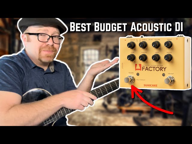 “A Factory” - Acoustic Guitar Preamp DI by SONICAKE | Review