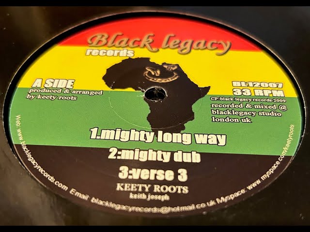 Black Legacy-12"-Mighty Long Way / Keety Roots