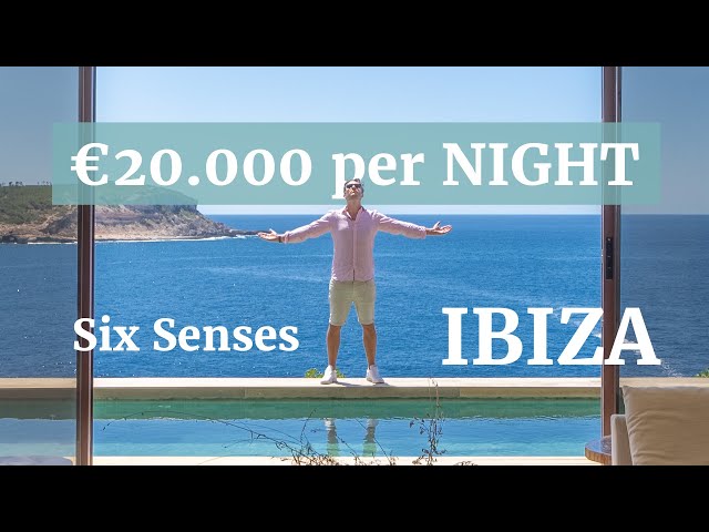 THIS is what a €20.000/NIGHT luxury hotel room looks like - Six Senses Ibiza