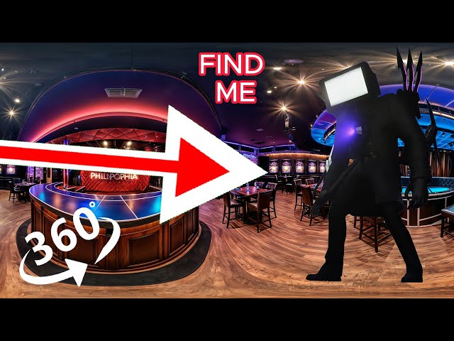 FIND  Skibidi Toilet. Titan TV Man -  looking for a challenge 360° VR video