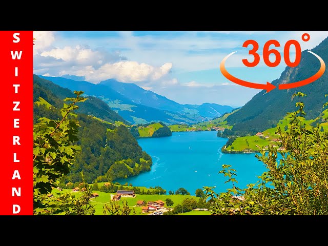 Amazing 360° Virtual Driving Tour /Experience Switzerland Without Leaving Your Home! / Lungernsee