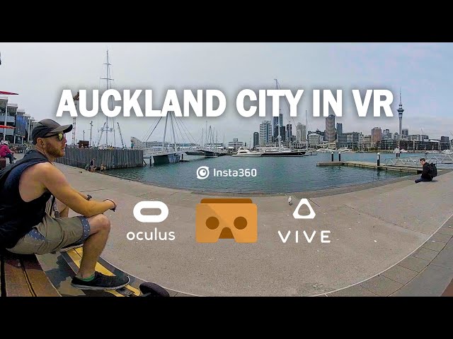 Auckland City in VR - Insta360 EVO 180 VR 3D