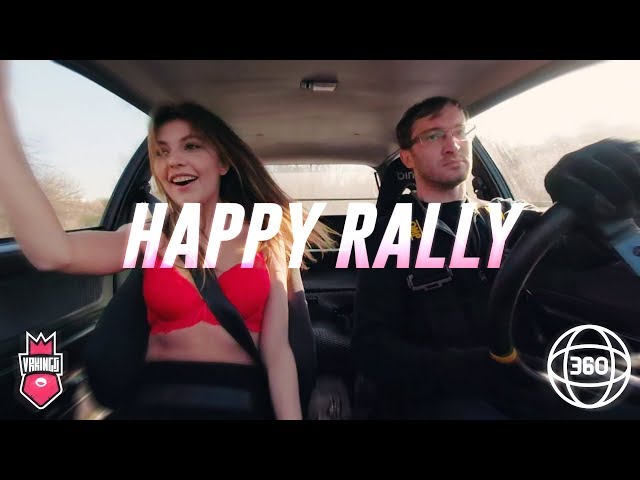 HAPPY RALLY • Speed Racing 360 VR Video (#VRKINGS)