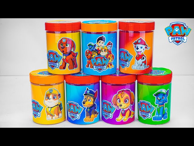 Paw Patrol toys unboxing ASMR | Mighty Movie | Adorable Character Jar Collection of Paw Patrol Toys