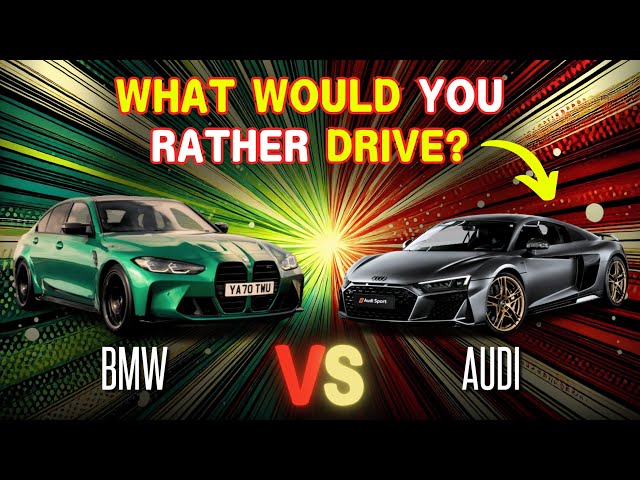 Would You Rather Drive a BMW or Audi..? SUPERCARs BATTLES 😱