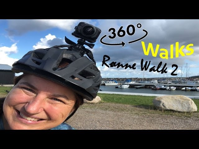 360 video walking tours I Sandkaas Rønne Walk 2 I Bornholm Denmark