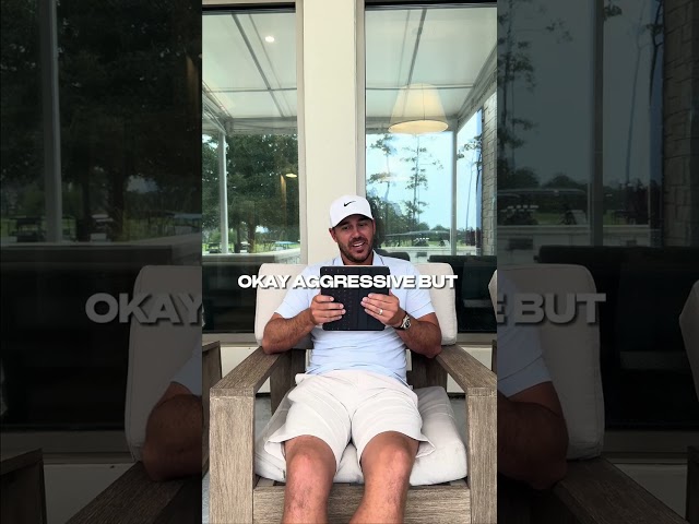 Brooks Koepka reading mean tweets 😂 #shorts #golf