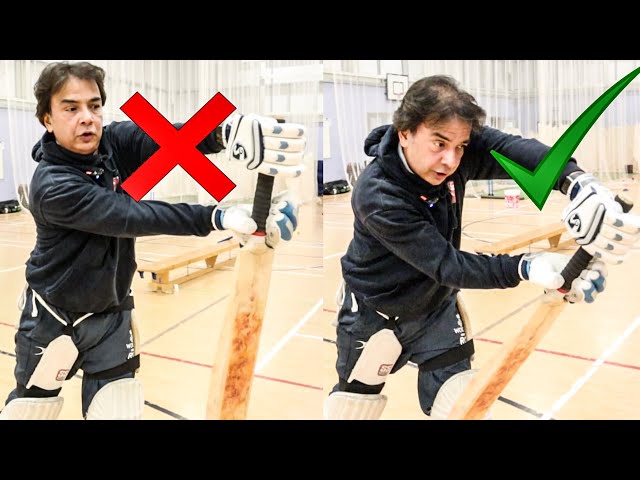 How To Bat In Cricket with CORRECT Technique | Top Hand Extension