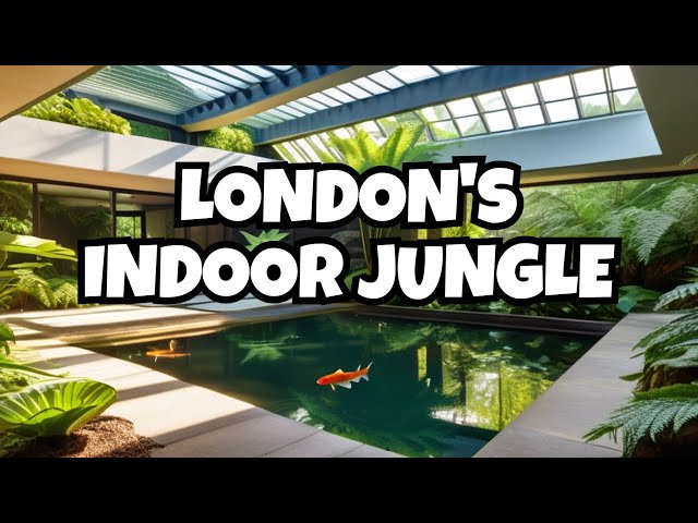 Exploring Barbican Conservatory, London's Largest Indoor Garden | london hidden gems Ep 4