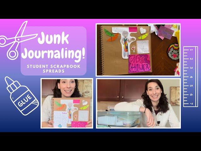 Creating a Teacher Memory Journal | Junk Journaling Tips & Ideas