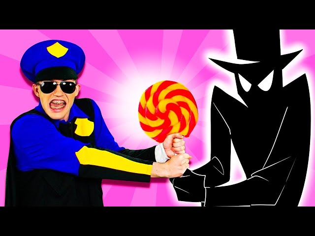 Police Officer Find My Lollipop Song + More | Kids Songs And Nursery Rhymes | Dominoki