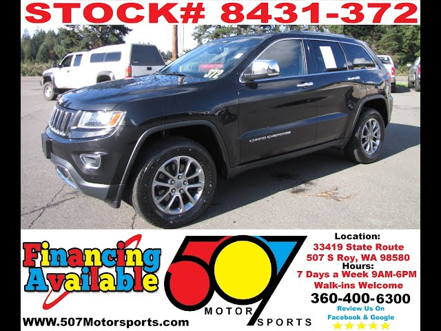 2015 Jeep Grand Cherokee Limited STK: 8431-372