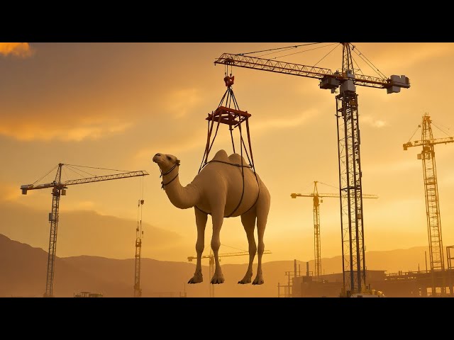 Moving Millions of Giant Camels Like Never Before! Incredible Machines are Changing Agriculture