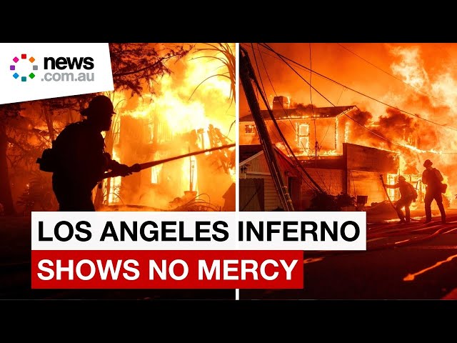 LA wildfires escalate: Thousands ordered to flee as homes and lives lost