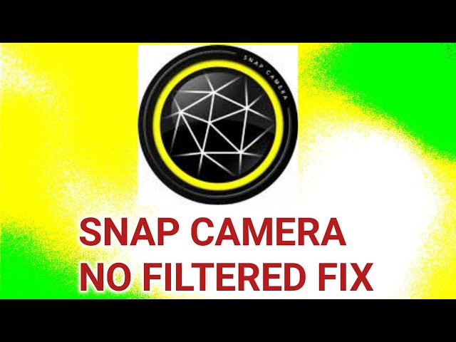 Snap Camera Filtered ( FIX ) #Batutagaming