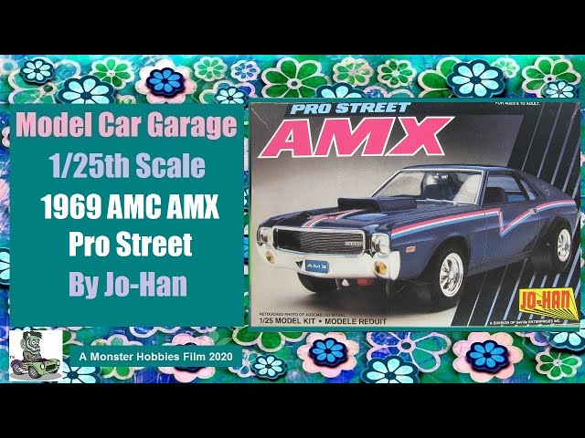 Model Car Garage - 1969 AMC AMX Pro Street by Jo-Han - A Model Car Unboxing Video