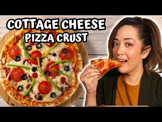 This Cottage Cheese Chicken Pizza Crust Surprised Us!