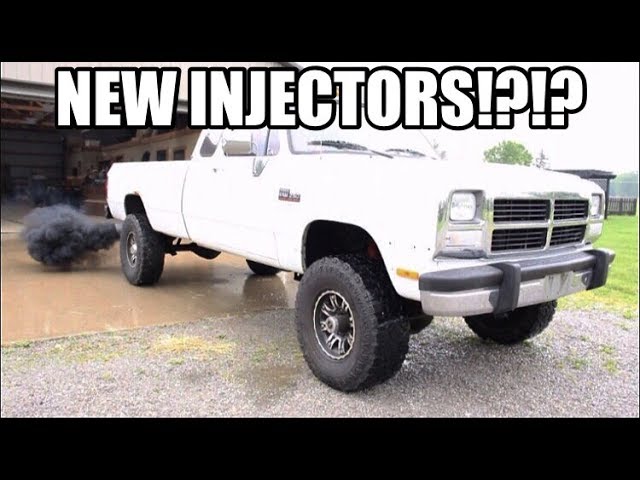 NEW INJECTORS IN THE CUMMINS!!!