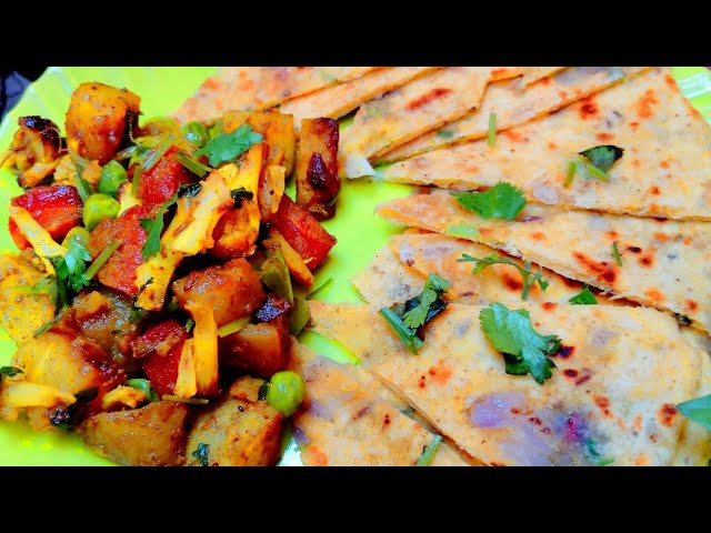 Missi Roti Recipe || Missi Paratha Recipe || Besan Ki Roti Recipe #live #lunch