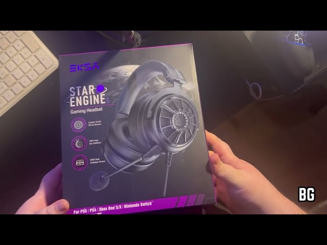 Unboxing EKSA Gaming Headset with Microphone