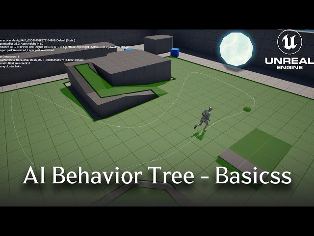 Unreal Engine 5 - AI Behavior Tree - BASICS