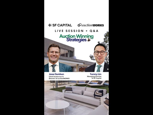 Auction Winning Strategies - Education Event by SF Capital & auctionWORKS 👨🏻‍⚖️🏡