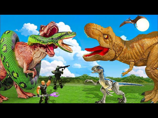 T REX VS SPINOSAURUS!!! TIRANOSAURIO REX VS ESPINOSAURIO!!! BATALLA ÉPICA!!! SÚPER EJÉRCITOS!!!