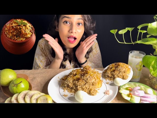 EATING SHOW | CHICKEN BIRYANI, HOME MADE DADA BOUDI BIRYANI BARRACKPORE KOLKATA STYLE, BOILED EGG