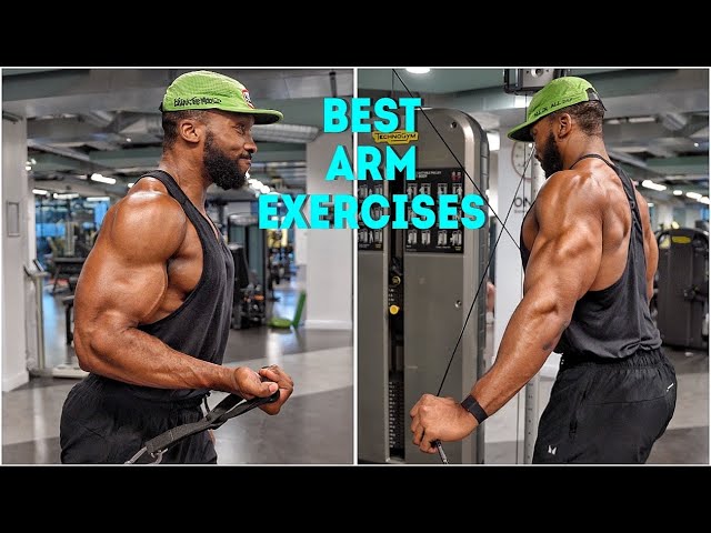 The BEST Arm Exercises for bigger Biceps & Triceps