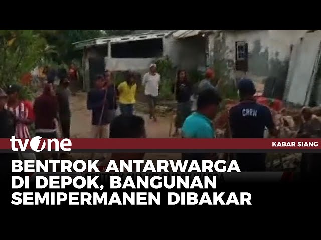 OTK Serang Permukiman di Depok, Sejumlah Rumah Dibakar | Kabar Siang tvOne