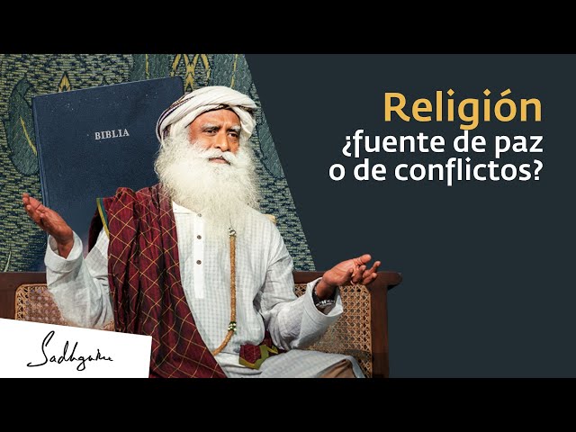 ¿La religión crea paz o conflictos? | Sadhguru Español, voz doblada con IA