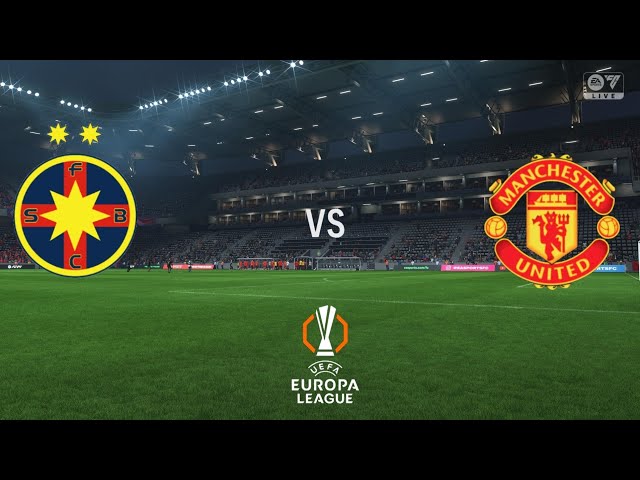 FCSB vs Manchester United - UEFA Europa League 2024/2025 | Ft Sut Bruno Fernandes | Full Match