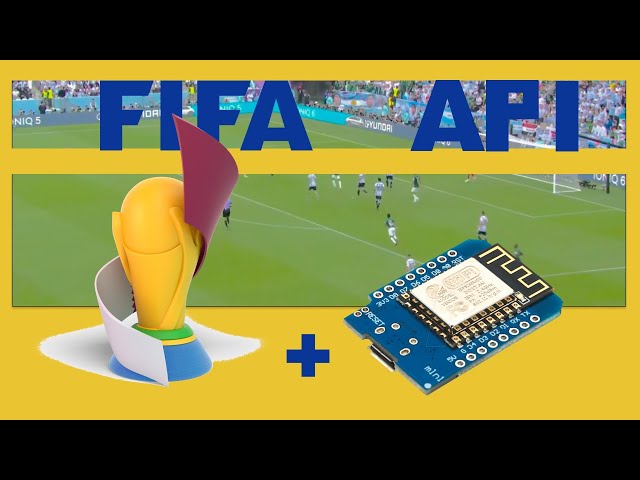 FIFA World Cup + ESP8266 Arduino = LIVE!!