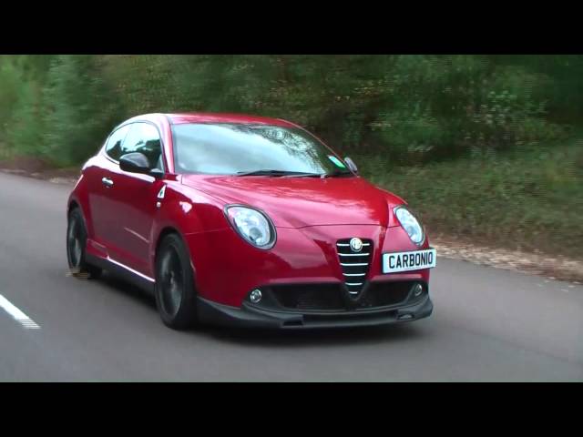 Alfa Romeo MiTo Carbonio shoot.