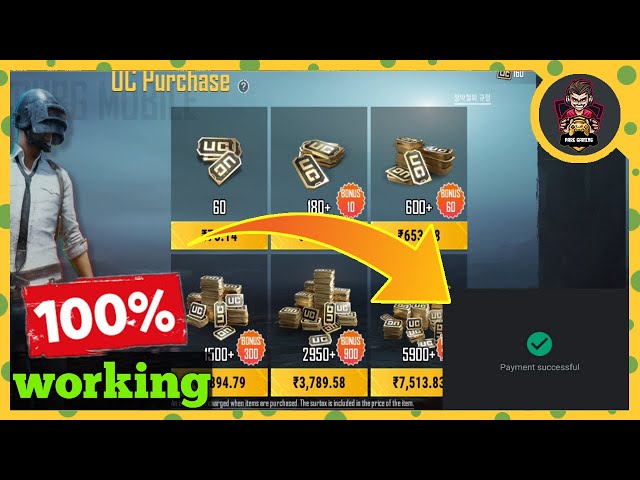 How to buy purchase UC Cash in PUBGMOBILE Korean (KR) version in 2023 Tamil | 100% Working Method 🗣