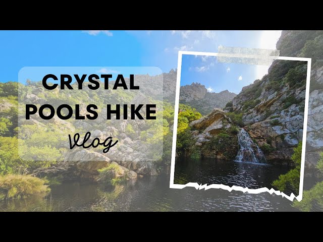 Hike the most gorgeous waterfalls in Cape Town | Crystal Pools | Hiking Vlog