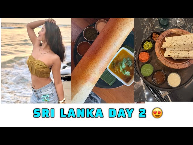 Sri Lanka me Indian food 🥹|| Tabiyat kharab ho gayi 🥲||