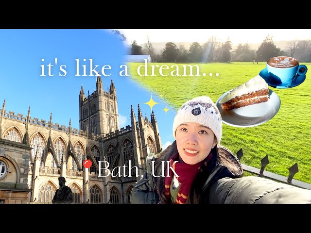 What to do in Bath, UK for 1 day (travel vlog) 🍂🌿