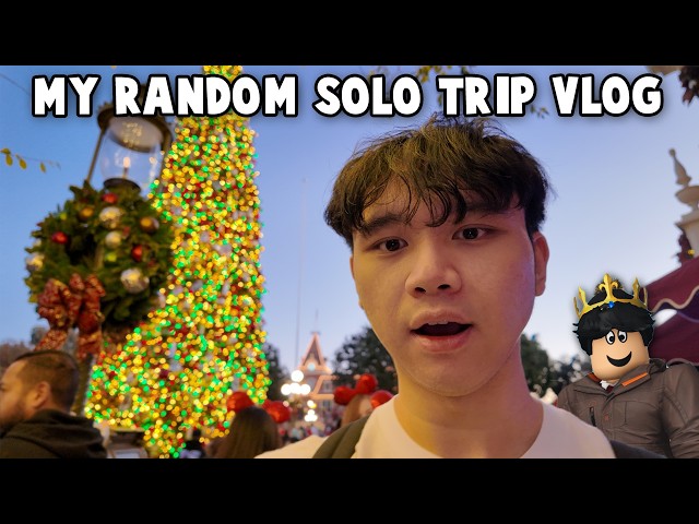 my random REAL LIFE SOLO TRIP VLOG lol