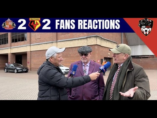 OUT OF OUR HANDS NOW !! Sunderland 2-2 Watford FANS REACTIONS with SHAUN MIDDLETON