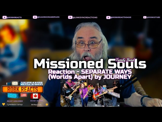 Missioned Souls Family Band Reaction - SEPARATE WAYS (Worlds Apart) by JOURNEY - Requested