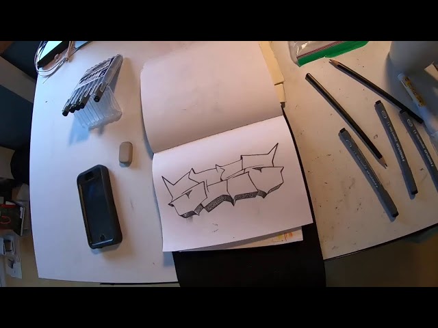 Graffiti Blackbook Real-time Sketching | Simple Styles | SCIZ