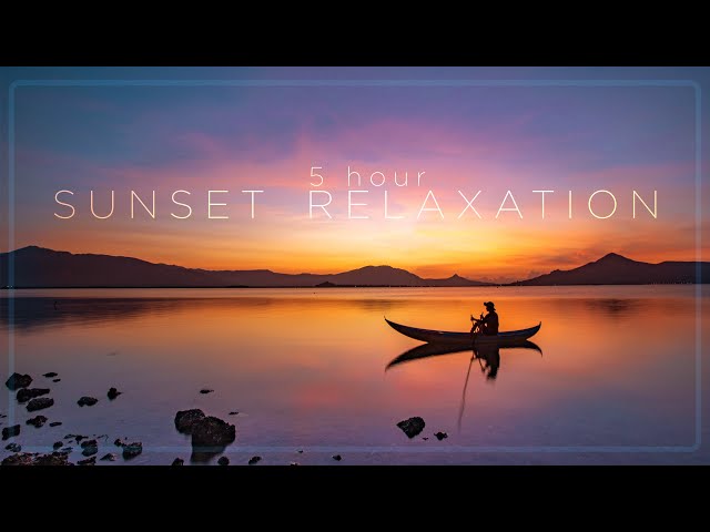 5 Hours of Calm Music with Relaxing Sunset Views - Arctic Audio