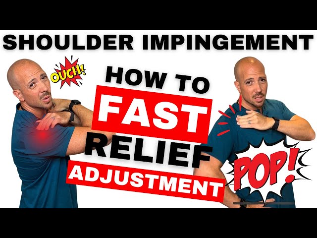 STOP Shoulder Impingement Fast: Self-Adjustment and 3 Easy Exercises | Dr. Matthew Posa