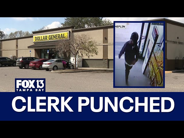 Dollar General clerk punched by customer