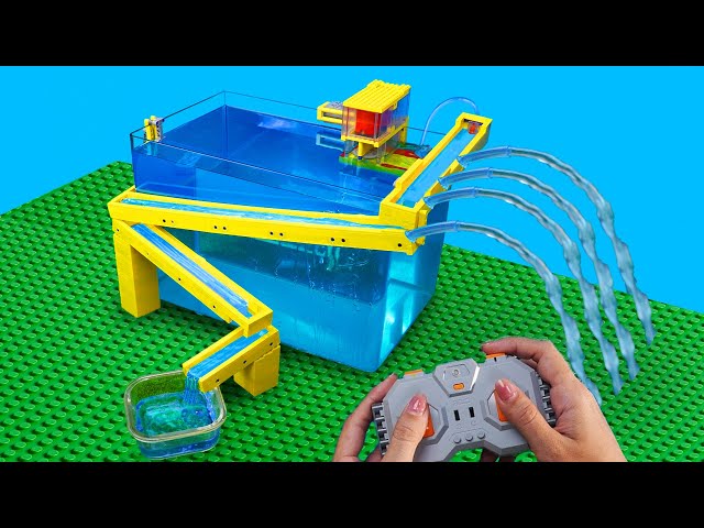 How To Build Lego Technic Water Pump