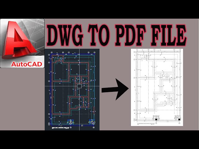 How to Make DWG To PDF File | DWG Convert To PDF File | plot settings in AutoCAD