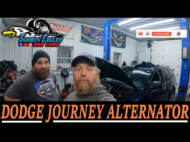 HOW TO - 2013 DODGE JOURNEY 3.6L alternator changing, tips and tricks!