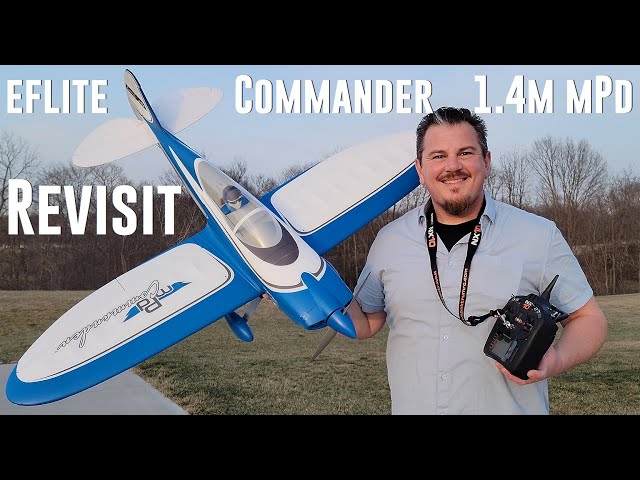 E-flite - Commander mPd - 1.4m - Revisit